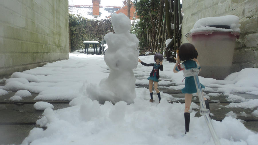 Snow Day with Haruhi and Yuki, Part 2