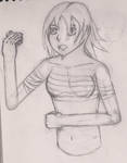 Manga drawing No 18: Sarah, Castle Story by FenrisTheWolfBoy