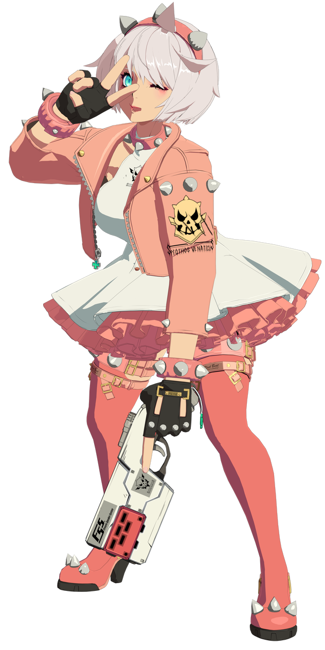 Elphelt Rabbit Elphelt Valentine 2 Render by callaredmetal on DeviantArt