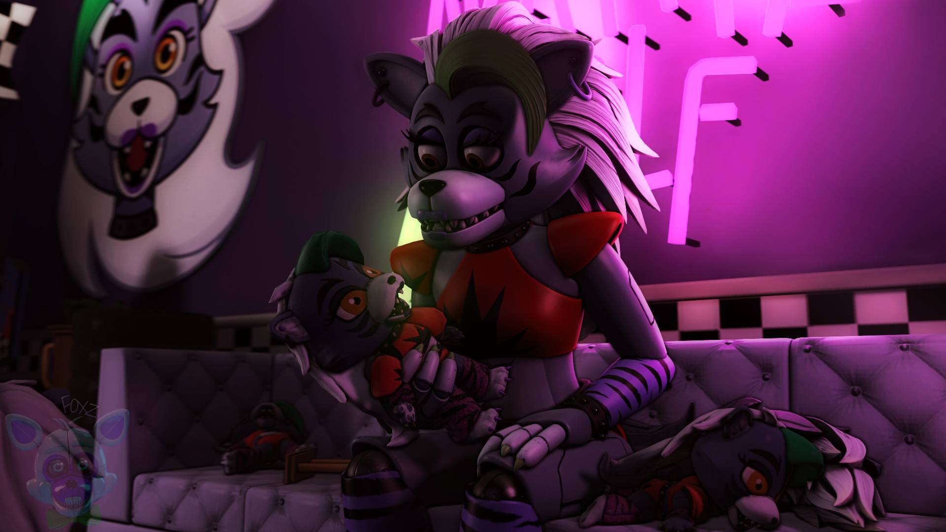 Steam Workshop::FNAF SB Roxanne Wolf's Room