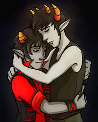 factiontorn: sad hugs