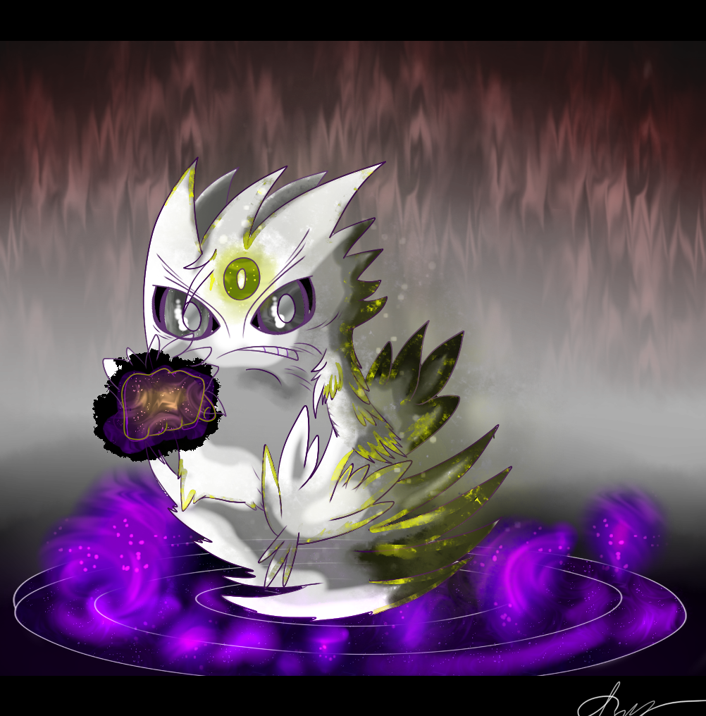 094 - Mega Gengar (Shiny) by Tails19950 on DeviantArt