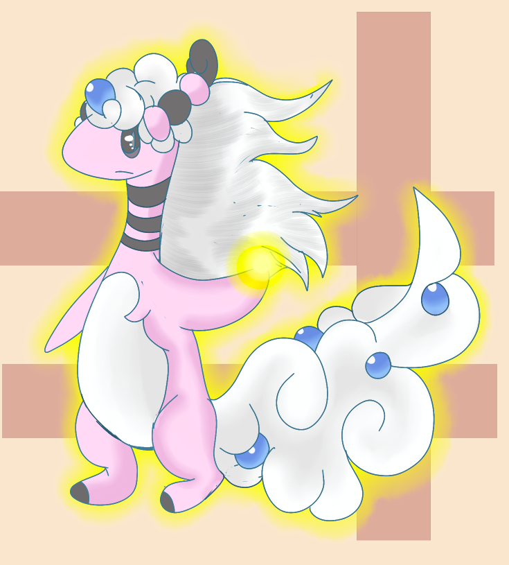 Shiny Mega Ampharos