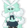 Mega Lopunny Frost Chibified