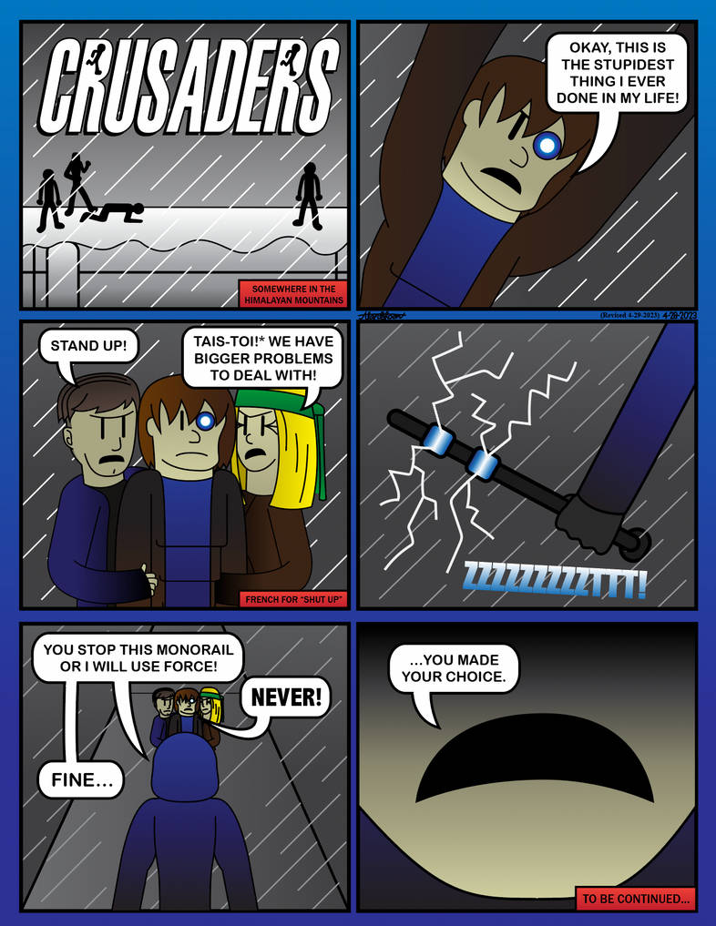 Crusaders 1st Comic by ImaginALANation on DeviantArt