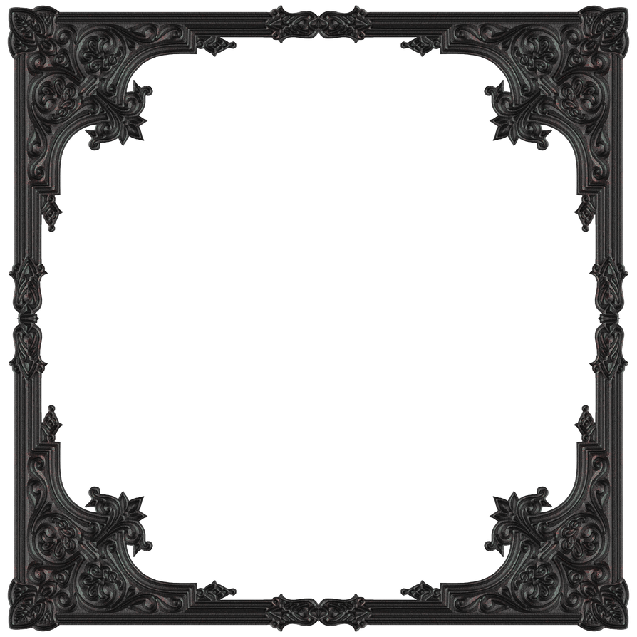 Old metal frame