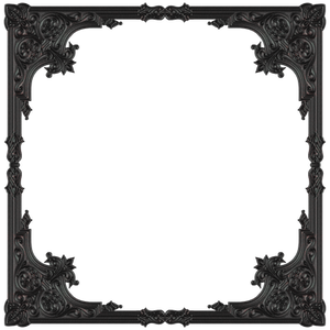 Old metal frame