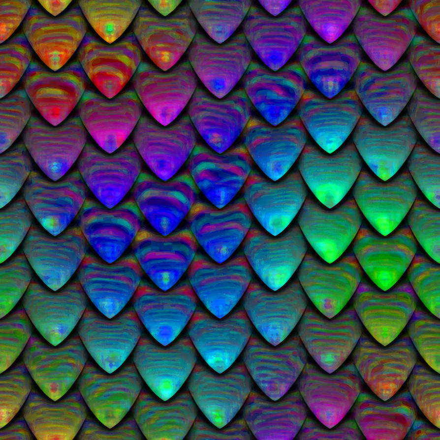 Scales painted (seamless texture) by jojo-ojoj on DeviantArt