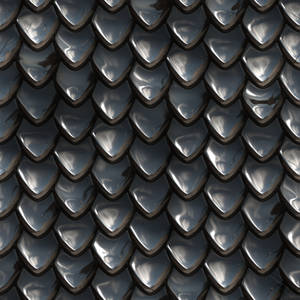 Metal scales seamless texture