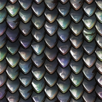 Metal scales seamless texture 1