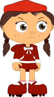 Grumpy Red Riding Hood Angry little red riding hood by Thattotallyepice on DeviantArt