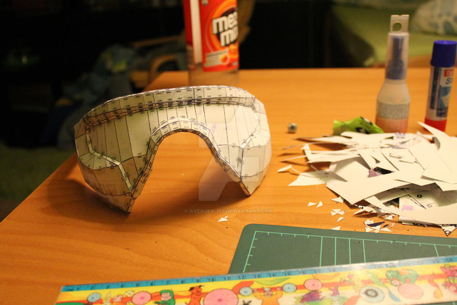 Creating Goggles 'Goggles done' The First by Avenger-210 on DeviantArt