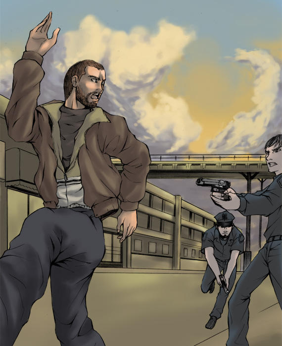 Gta4 Niko Run By Jiete On Deviantart