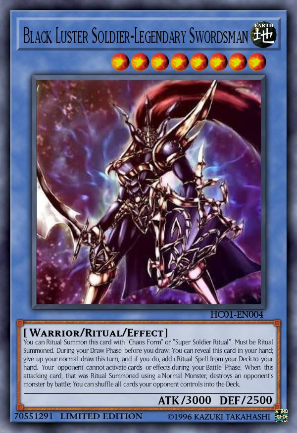 Black Luster Soldier - Legendary Swordsman, Yu-Gi-Oh! Wiki