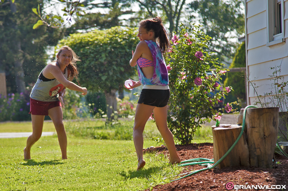 Waterballoon fight!