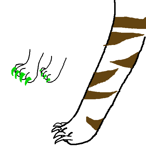 Chillpaw claw length reference