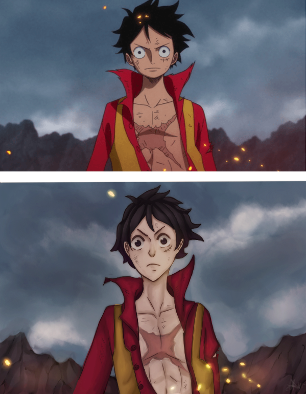 Screenshot redraw-Luffy