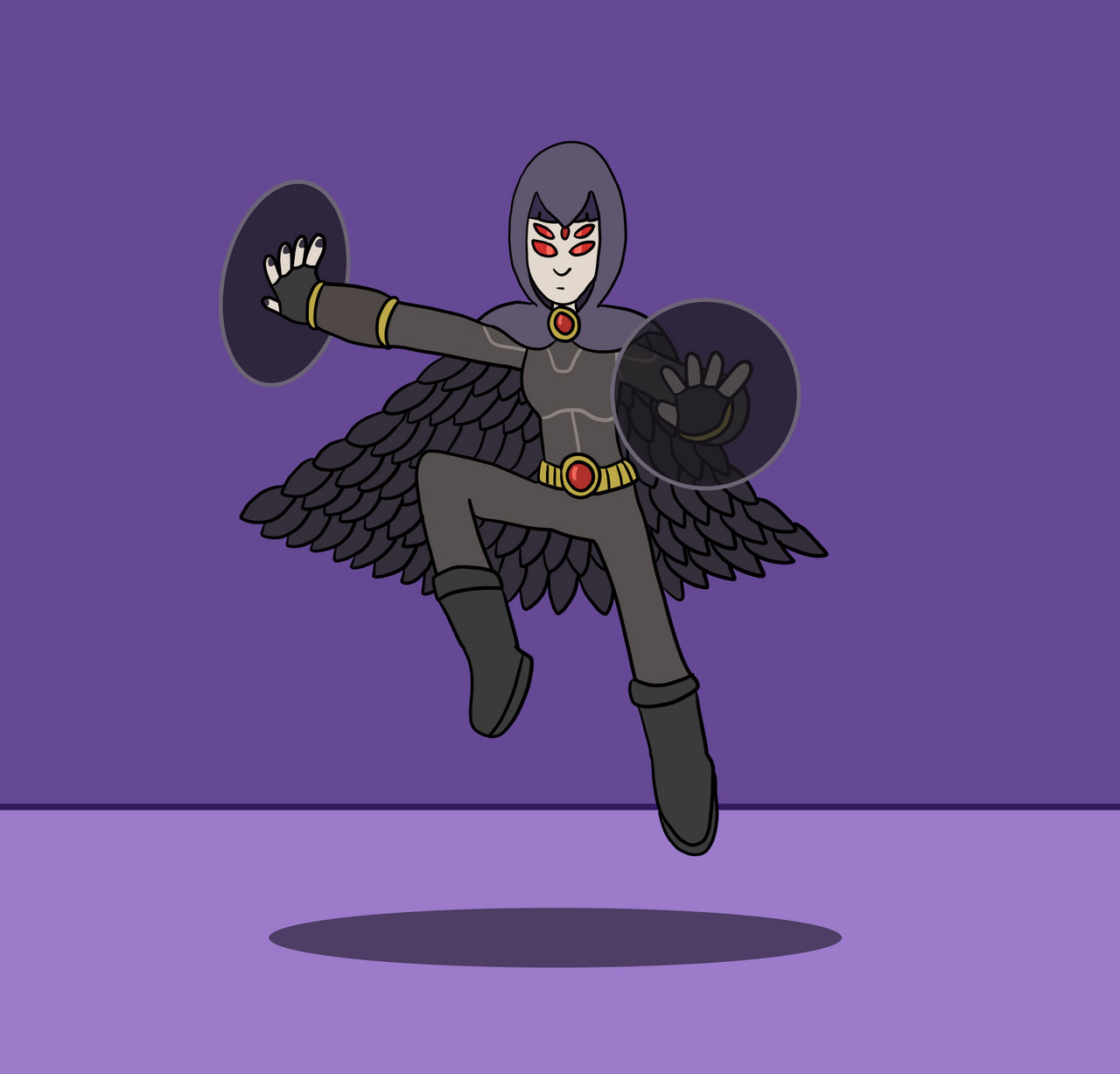 DC Universe - Raven by GWStewart1998 on DeviantArt