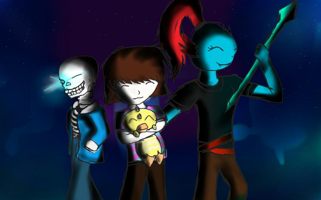 my first undertale fan art by anewjediknight on DeviantArt