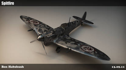 Spitfire render