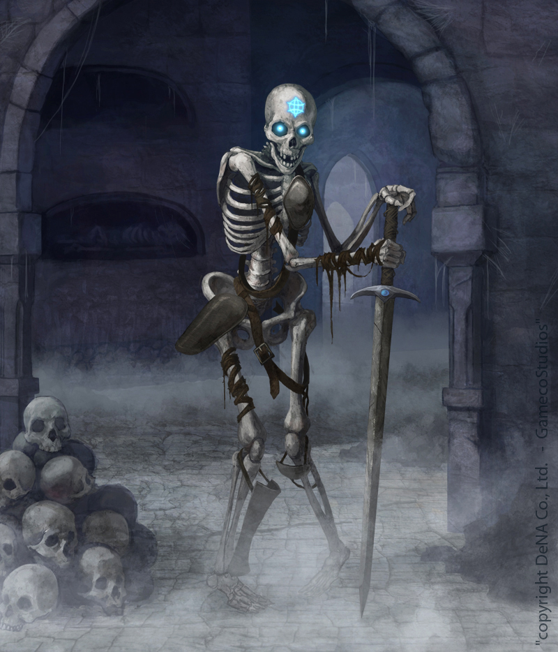 Skeleton card by LozanoX on DeviantArt