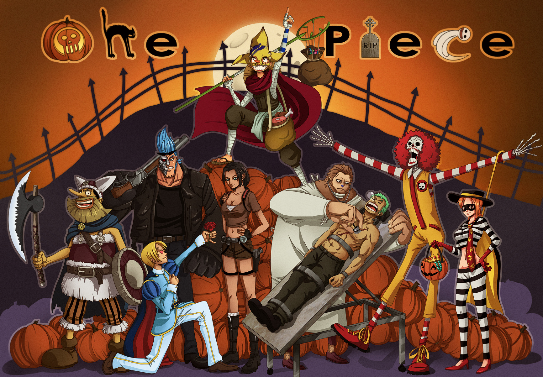 One Piece Halloween By Coreymill On Deviantart One Piece Halloween By Coreymill On Deviantart