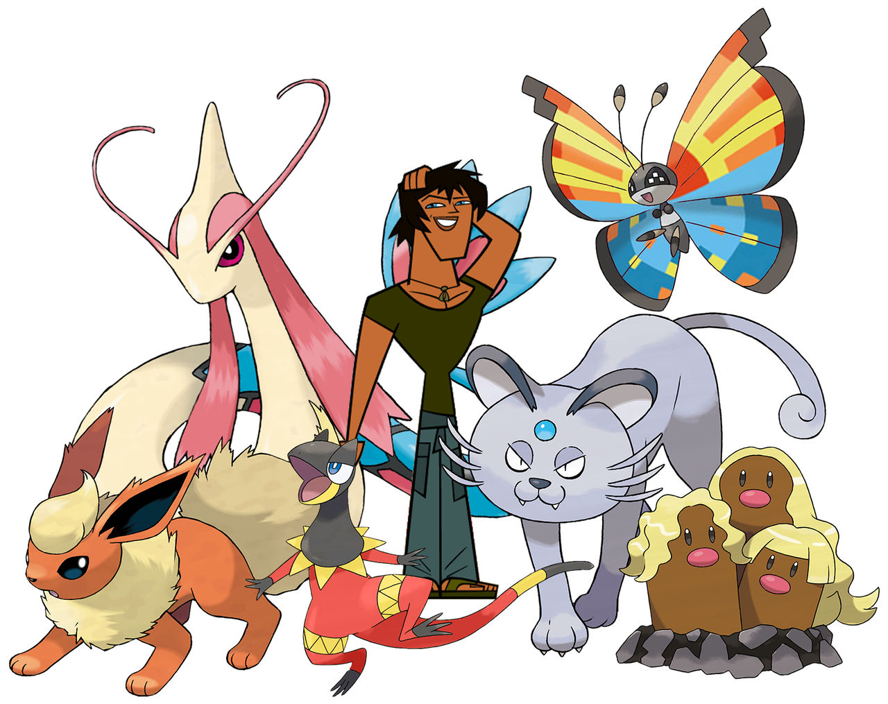 Justin Pokemon Justin's Pokemon Team by GREENTEEN80 on DeviantArt