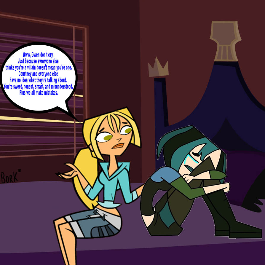 Bridgette Comforting Gwen By GREENTEEN80 On DeviantArt bridgette-comforting-gwen-by-greenteen80-on-deviantart