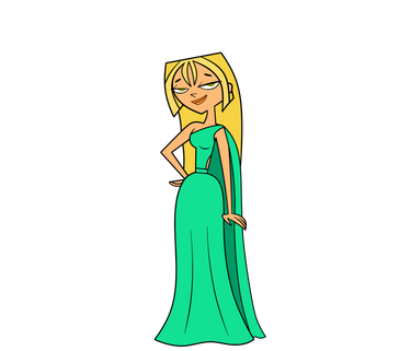 Bridgette In Her Aqua Green Dress V2