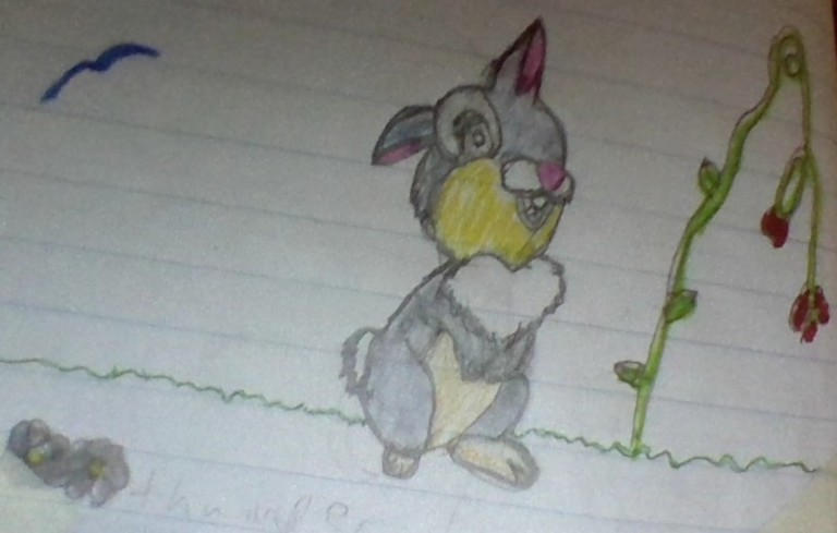 thumper the rabbit by clabastion on DeviantArt