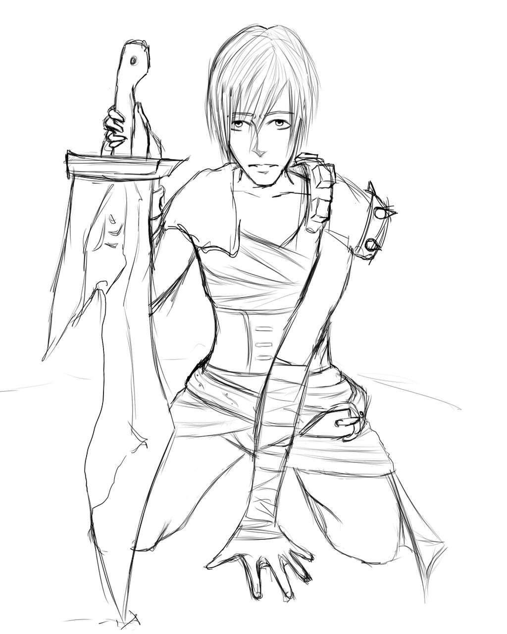 Male Riven by RenKyuu on DeviantArt