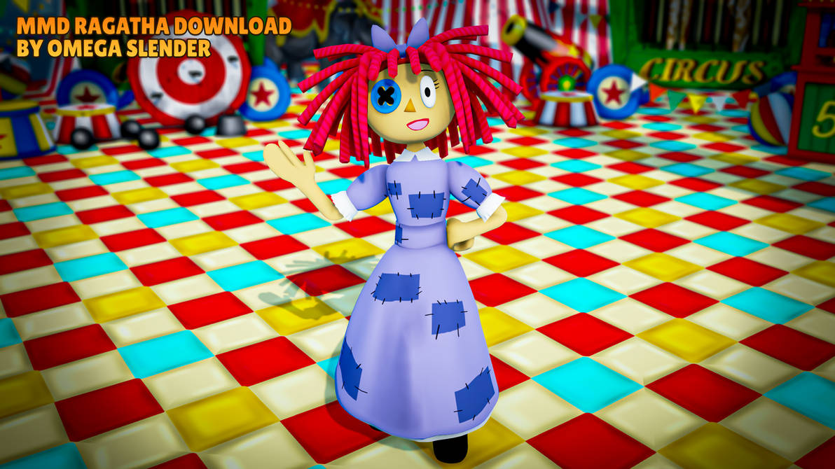 MMD (The Amazing Digital Circus) Ragatha v1.2 - DL by omega-slender on ...