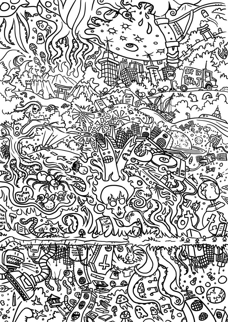 Colour the Madness by Size-And-Stupidity