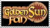 Golden Sun Fan Stamp