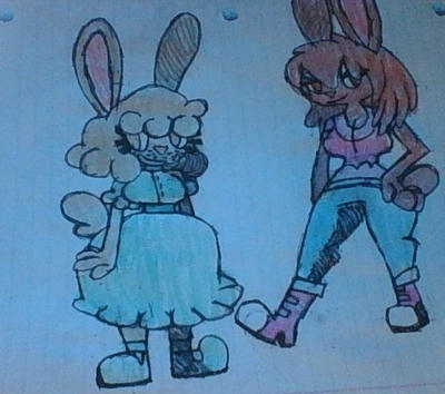 Morgan and Riley the Rabbits by FrumpyEagle on DeviantArt