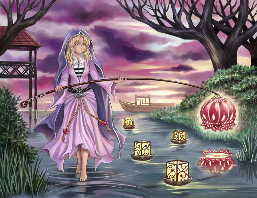 Water Lanterns - Gudiance by eveyw