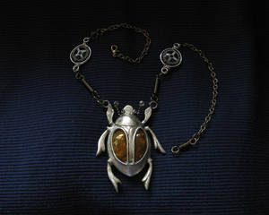 Silver Scarab