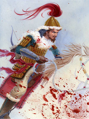 Genghis Khan by cjungart