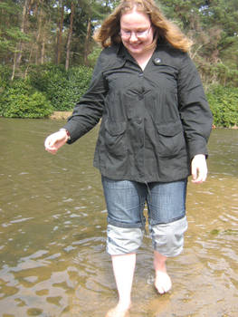 paddling in lake izzy