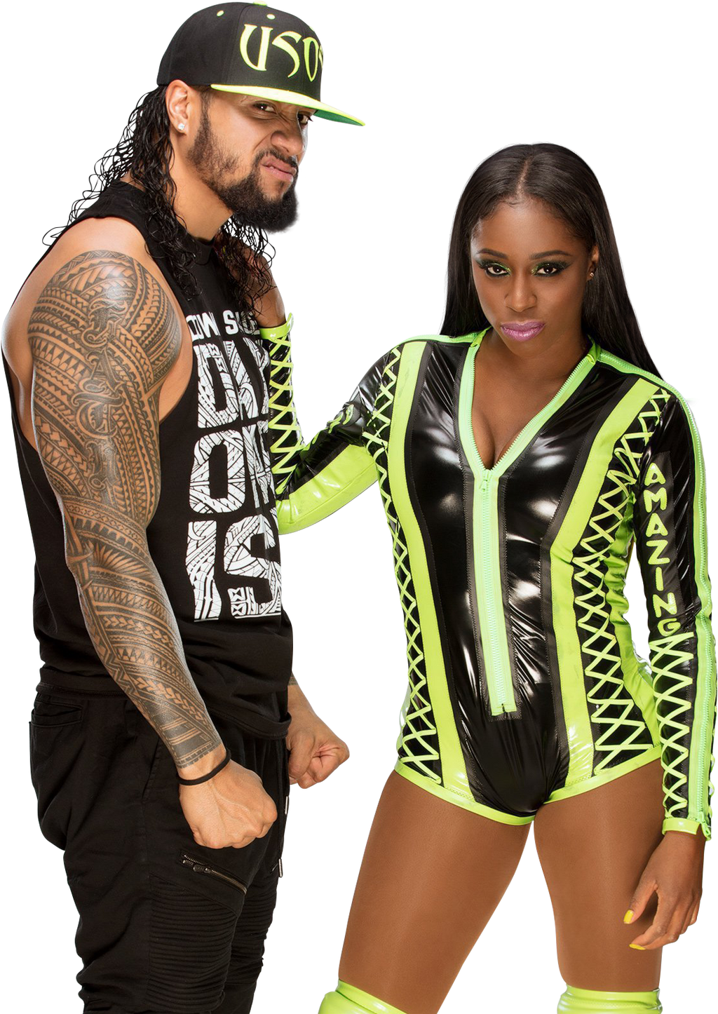 Jimmy uso top and naomi