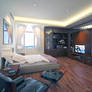 Master Bedroom-Senayan Residence Penthouse - view1