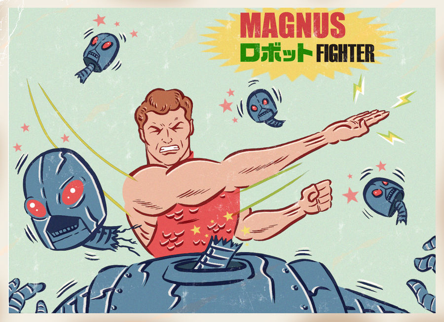 MAGNUS ROBOT FIGHTER by paintmarvels on DeviantArt