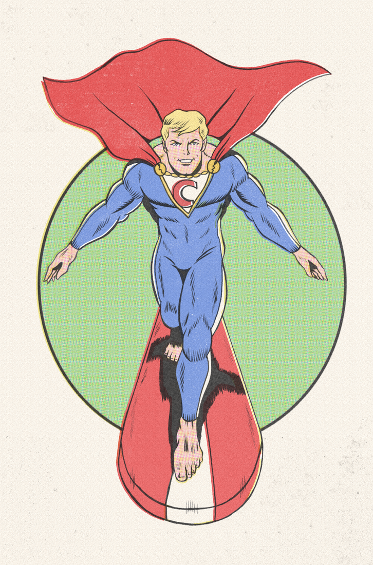 CAPTAIN CALIFORNIA FROM HERO HIGH by paintmarvels on DeviantArt