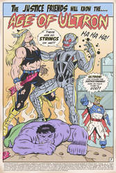 JUSTICE FRIENDS VS ULTRON