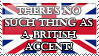 British Accent Stamp