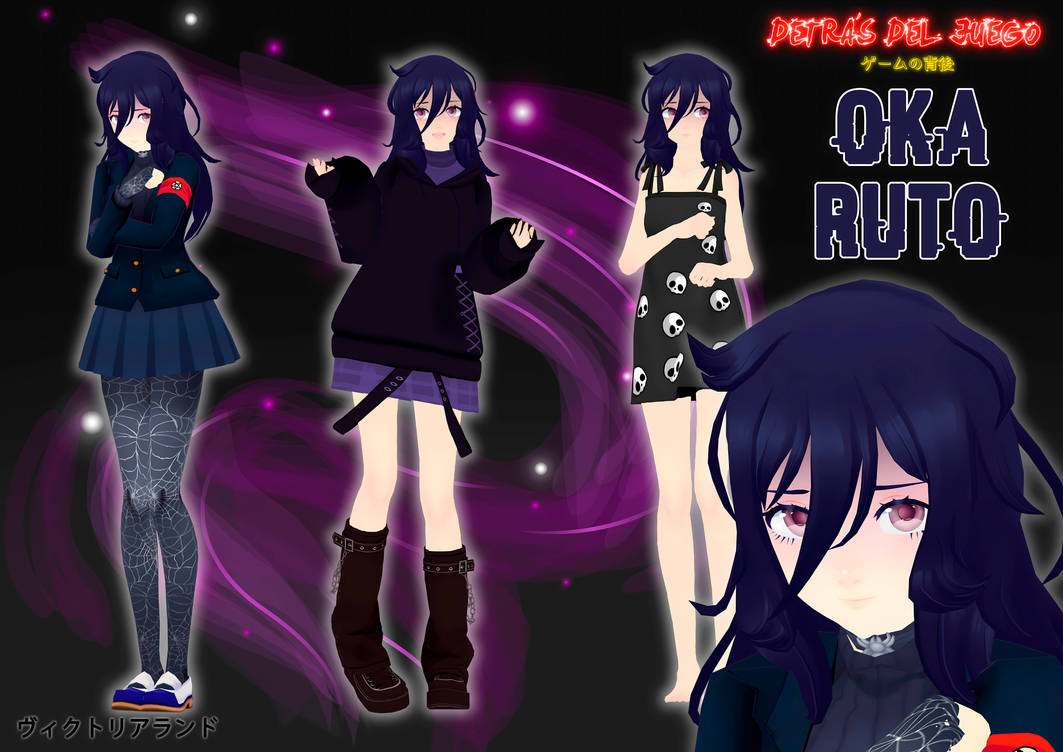 MMD Oka Ruto UPDATE - YandereSimulator by JulioRiv on DeviantArt