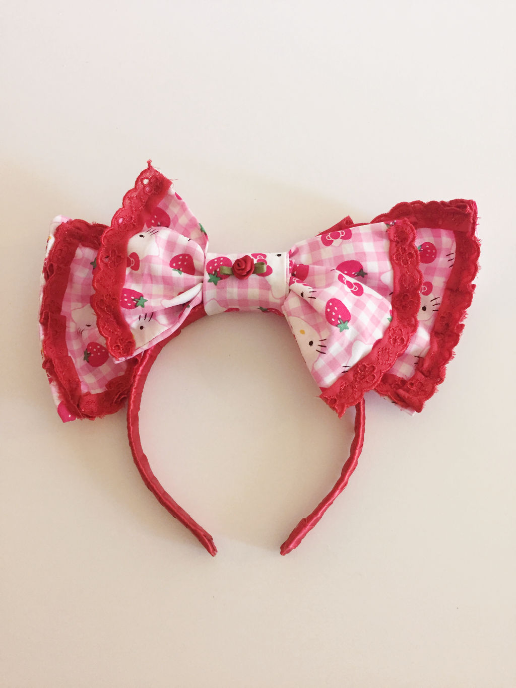 Hello Kitty Bow Headband By Angelicaldesign On Deviantart Hello Kitty Bow Headband By Angelicaldesign On Deviantart