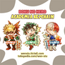 Boku no Hero Academia Acrylic Keychain