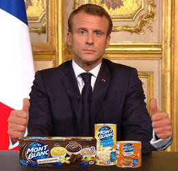 Macron and Mont-Blanc products photoshoot