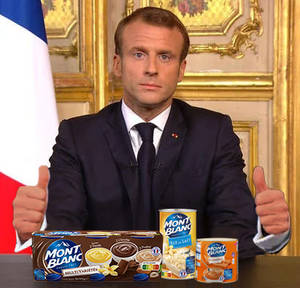 Macron and Mont-Blanc products photoshoot